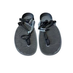 XEROSHOES Sandals, size womens 11; Men's 10, Black, Strappy, water & hiking